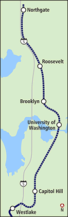 Map courtesy of Sound Transit