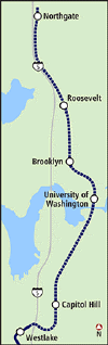 Map courtesy of Sound Transit